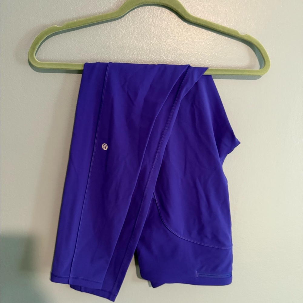 NWOT Lululemon Speed Up Tight 28" in Lazurite (Bright Purple) - Size 10 - Picture 5 of 6